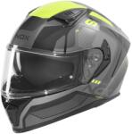 NOX Cască integrală pentru motocicletă NOX N402 Mentor negru-galben fluo (AIM140-2794)