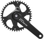 Shimano Cues FC-U4000-1 Linkglide négyszögtengelyes hajtómű, 42T, 1x9s, 1x10s, 1x11s, 175 mm, fekete