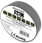Entac szigetelőszalag 20mx19mm szürke EIT-1319-20M-G (EIT-1319-20M-G)