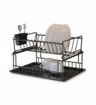 Hermia Edényszárító, csepegtető tálca, fekete, 35 x 30 cm (161WRC1111)