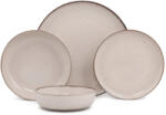 Hermia Tányérkészlet porcelán, fahéj, 24 darabos (710KTP2882)