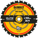 DEWALT körfűrészlap EXTREME, 184 x 16mm, 24T (DT10302-QZ) - hardtools