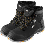 NEO TOOLS Munkavédelmi bakancs S1 SR C1 FO, kompozit orrmerevítő, hőszigetelt nubuk+PE felsőrész, csúszásmentes talp 42 (82-177-42)