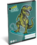Lizzy Card Dino Cool 22969299 FSC A5 40 lapos tűzött kockás füzet (18903) - tintasziget