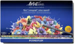 STAEDTLER Akvarell színes ceruza készlet, hatszögletű, fémdobozos, STAEDTLER "Mars® Lumograph® 104", 120 különböző szín (104 M120) - mystock