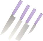 Butterfork Set de cuțite Butterfork Mist Violet, AR-RPM9, Teacă din stejar