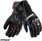 Seventy Degrees Manusi moto Seventy Degrees SD-T1 - barbati, impermeabile, touring, degete tactile, negru/albastru/rosu (SD1300116)