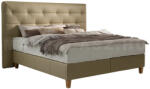 ADA - Wange W50 táskarugós boxspring ágy 141 cm magas fejvéggel 180x200 (5-ös szövetcsoport) - matracasz