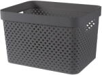 Keter Тъмносива пластмасова кутия за съхранение 35, 5x26x22 cm Pure - Curver (263504)