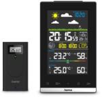 Hama 00222239 Jamaica Meteorológiai Időjárás állomás Külső szenzorral - Fekete (00222239) (00222239)