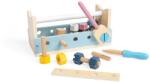 Bigjigs Toys Cutie de scule 2 în 1 Set bricolaj copii