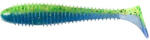 Keitech Swing Impact FAT 3, 8" / EA#17 - Midnight Chart Back gumihal - (6db/csomag) (W-4560262649271)