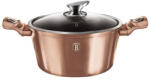 Berlinger Haus Rose Gold indukciós 30 cm-es lábos 8 literes fedővel
