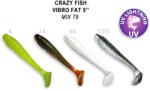 Crazy Fish Vibro Fat 120-M79-6 gumihal Crazy Fish Vibro Fat 120-06-6 gumihal (4 db / csomag) (W-4897039000400)