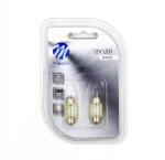 m-tech SZOFITA, LED IZZÓ, LB022R, 12V, C5W, 4LED SÁRGA, PÁR (72LB022Y)