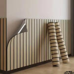 HOZRO Tapet autocolant HOZRO, cu efect de fante, dimensiune 58×300 cm - material decorativ flexibil pentru amenajări contemporane și transformări fără efort, Model V0601-19