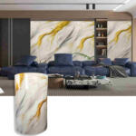 HOZRO Tapet autocolant tip marmură HOZRO, rolă 1.2 × 3 m, model V0601-5, soluție elegantă pentru decor interior premium