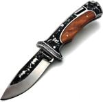 HARAHU Kültéri összecsukható kés A3191 - Barna KP39436