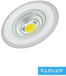 ELDLUX Süllyesztett spot lámpa 12w 1070lm CCT. kap 120° IP20 Fehér D160mm kivágás: 125mm (COB-125-3C)