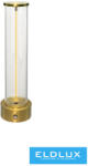 ELDLUX Tölthető asztali lámpa DC: 5V 2000mAh 3w 140lm CCT D70x245mm IP20 Óarany (D39-O3C)
