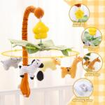 Skip Hop Körhinta kiságyba zenével, forgatható körhinta a gyermek számára (185506)