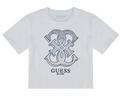 GUESS Rövid ujjú pólók ORGANIC COTTON STRETCH Fehér 16 ans - spartoo - 7 783 Ft