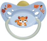 Baby Bruin Játszócumi Mókus, kék, világító karika latex cseresznye (méret: 2) 6 -36 hó - diaper