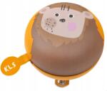 Kellys Gyerek kerékpár csengő Kellys Bell Kiddie Lion Bézs barna 60mm oroszlán (8585053825777)