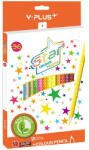 Y-Plus Színes ceruza Y-Plus+ STAR 36 db-os klt. színezővel, hegyezővel (DCP2305001023) - papir-bolt