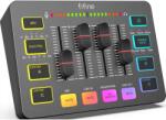 Fifine Audio keverő Fifine Sound Card SC3 Black Usb Rgb Xlr (Fifine Sound Card SC3 Black USB z RGB XLR)