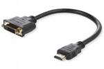 MicroConnect Av adapter MicroConnect Hdmi DVI-D Fekete (85654)