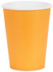  Egyszer használatos világos narancssárga papírpohár 250 ml, 6 db/csomag (KPP90-005J-EU1)
