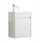 Houseland Mavon fali mosdószekrény 40 cm fehér (Houseland-434)