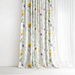Goldea draperie decorativă luca - lumea pajiștilor 140x150 cm