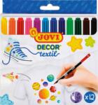 JOVI Textil filctoll készlet, 12 szín