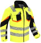 Procera Láthatósági softshell kabát, szélálló-vízálló (PCR-ATRAL)