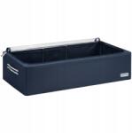 4CONVY Huzat táska rendszerező ágy alatti tároló ágynemű 68L Ágyrács (underbedstoragebag_frame_blue_68L_1)