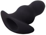 Passion Labs Dop Anal Dilatator, Silicon, Negru, 7.5 cm