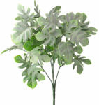 Valex Decor Monstera műnövény csokor 5 ágú, 35 cm magas - Világoszöld (LD033-03)