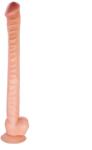 Passion Labs The Great Realistic Dildo with Suction Cup, PVC, Flesh, 42 cm Dildo