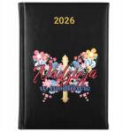 FunnyCase Naptár 2026 A5 Fekete Határidőnapló Keresztényeknek Remény az imádságban (Kalendarz 2026 Czarny Nadzieja W Modlitwie)