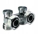 Maxgear Nagyméretű könyökidom kétcsöves rendszerhez Ek x 3/4"F; ferde