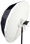 iShoot Umbrela studio reflexie silver - black 180cm - 16 spite cu difuzie