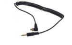iShoot Cablu sincron spiralat PC Sync la Jack 3.5mm 30-60cm