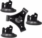 iShoot Suport 3 ventuze L cu montura compatibila GoPro, SJCAM GP312L