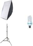 iShoot Kit lumina continua foto-video softbox 40x60cm fasung E27 incorporat + bec + stativ - ishoot - 222,00 RON