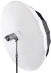 iShoot Umbrela studio reflexie white - black 150cm - 16 spite cu difuzie
