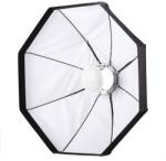 iShoot Beauty dish octogonal pliabil, 60cm white cu montura Bowens si Grid