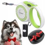 Dogness Automata póráz Kutyának, Szalagos, felcsévélhető tároló Dogness 5m, 36 kg-ig, L méret (5906154740647)