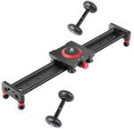 iShoot Mini Slider Dolly SLDM din aluminiu 30cm pentru camere video si DSLR